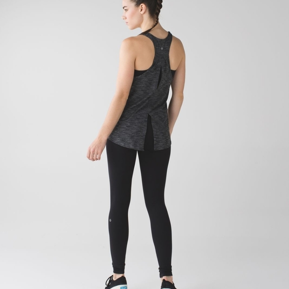 Lululemon Salute the Sun Tank Heathered Black  - Picture 5 of 11